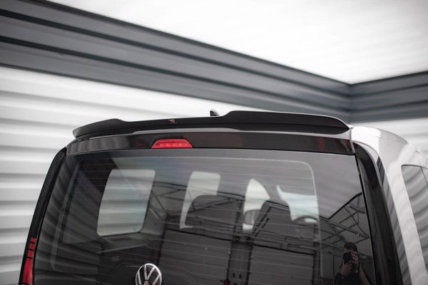 Maxton Spoiler Cap Volkswagen Caddy Mk5 - Gloss Black