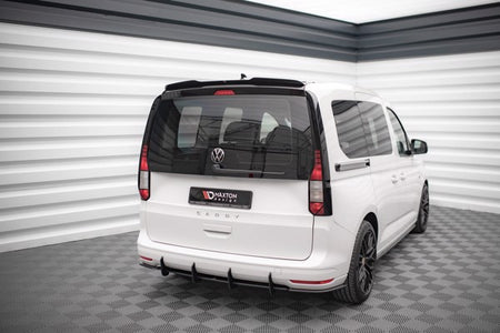 Maxton Spoiler Cap Volkswagen Caddy Mk5 - Gloss Black