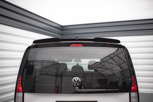 Maxton Spoiler Cap Volkswagen Caddy Mk5 - Gloss Black