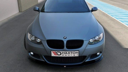 Maxton Front Splitter For BMW 3 E92 Mpack - Gloss Black