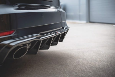 Maxton Rear Valance V.2 Audi RS3 8V Sportback Facelift - Gloss Black