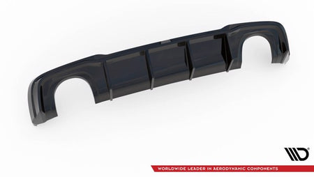 Maxton Rear Valance V.2 Audi RS3 8V Sportback Facelift - Gloss Black