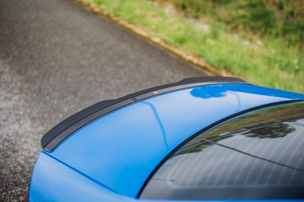 Maxton Spoiler Cap Audi A4 / A4 S-Line B8 / B8 Fl Sedan - Gloss Black