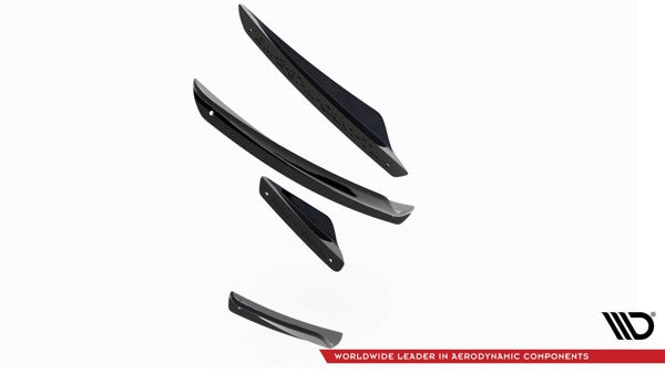 Maxton Front Bumper Wings (Canards) BMW M2 F87