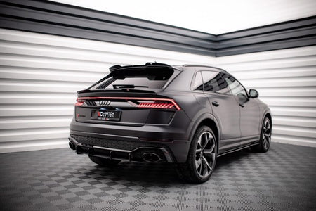 Maxton Upper Spoiler Cap Audi RSQ8 Mk1 - Gloss Black