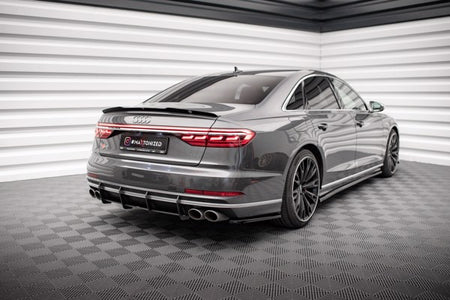 Maxton Spoiler Cap Audi S8 D5 - Gloss Black