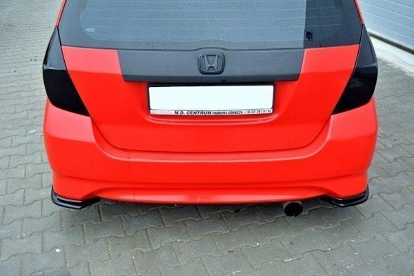 Maxton Rear Side Splitters Honda Jazz Mk1 - Gloss Black