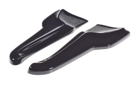 Maxton Rear Side Splitters V.2 Tesla Model X  - Gloss Black