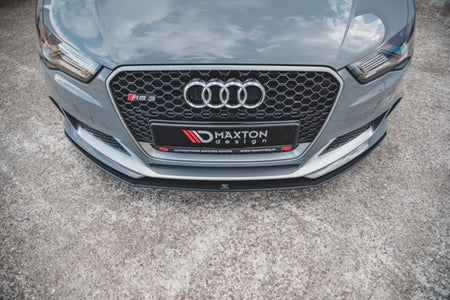 Maxton Racing Durability Front Splitter Audi RS3 8V Sportback - Black