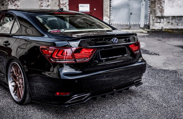 Maxton Spoiler Cap Lexus Ls Mk4 Facelift - Gloss Black