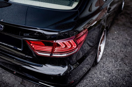 Maxton Spoiler Cap Lexus Ls Mk4 Facelift - Gloss Black