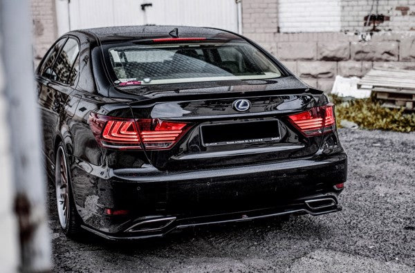 Maxton Spoiler Cap Lexus Ls Mk4 Facelift - Gloss Black