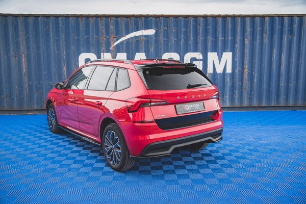 Maxton Spoiler Cap Skoda Kamiq - Gloss Black