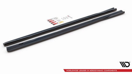 Maxton Side Skirts Diffusers Peugeot 308 Mk2 Facelift - Gloss Black