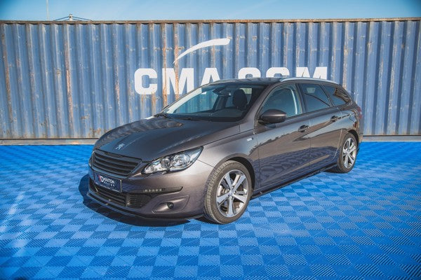 Maxton Side Skirts Diffusers Peugeot 308 Mk2 Facelift - Gloss Black