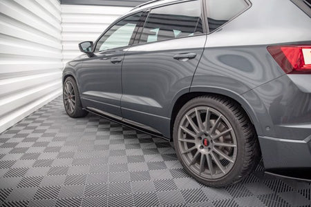 Maxton Side Skirts Diffusers Cupra Ateca - Gloss Black