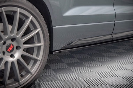 Maxton Side Skirts Diffusers Cupra Ateca - Gloss Black