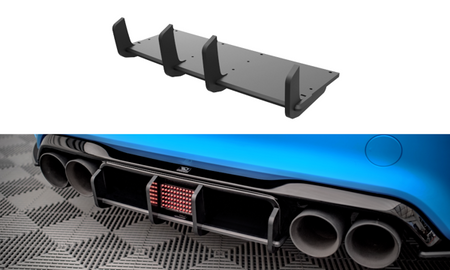 Maxton Street Pro Rear Diffuser BMW M2 F87 - Black
