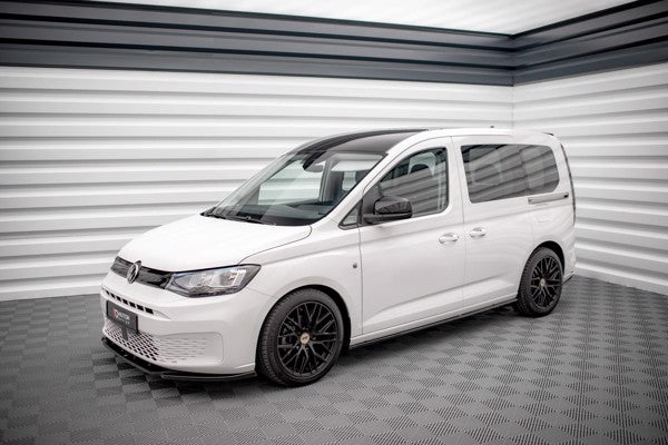 Maxton Side Skirts Diffusers Volkswagen Caddy Mk5 - Gloss Black