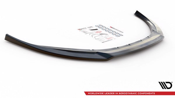 Maxton Front Splitter V.2 Volvo V70 Mk3 - Gloss Black