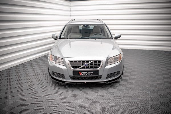 Maxton Front Splitter V.2 Volvo V70 Mk3 - Gloss Black
