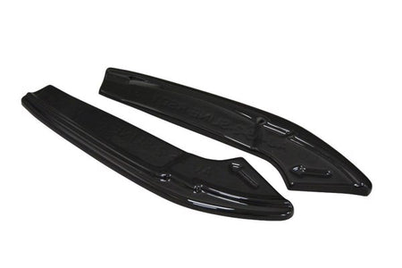 Maxton Rear Side Splitters Audi A4 B9 S-Line - Gloss Black
