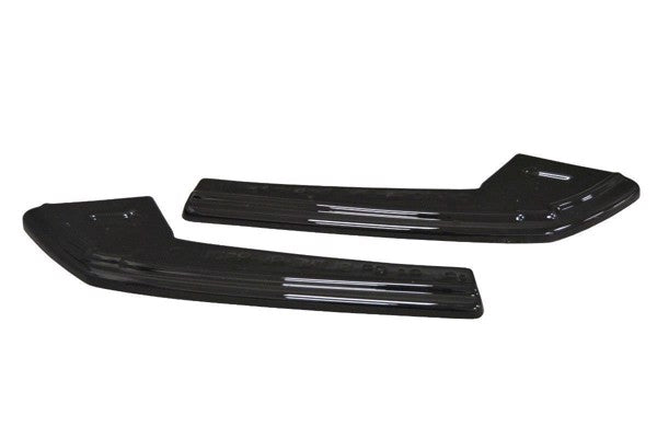 Maxton Rear Side Splitters Audi A4 B9 S-Line - Gloss Black
