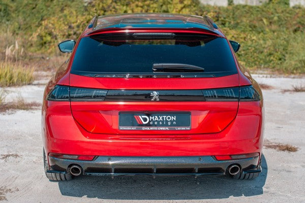 Maxton Rear Side Splitters Peugeot 508 Sw Mk2 - Gloss Black