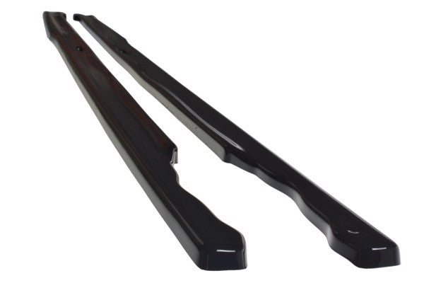 Maxton Side Skirts Diffusers Volkswagen Passat R-Line B8 - Gloss Black