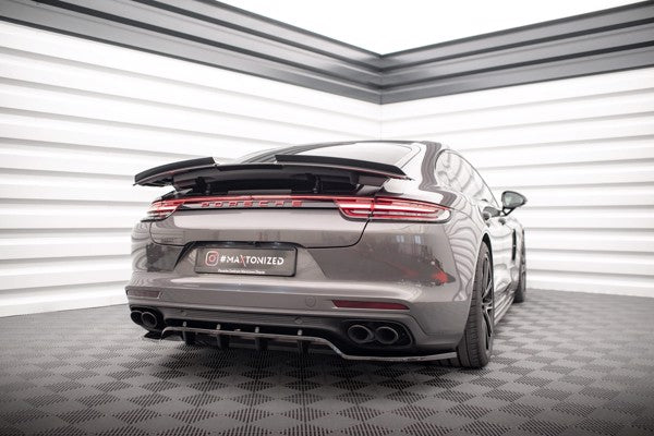 Maxton Spoiler Cap Porsche Panamera Turbo / Gts 971 - Gloss Black