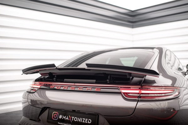 Maxton Spoiler Cap Porsche Panamera Turbo / Gts 971 - Gloss Black