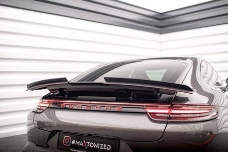 Maxton Spoiler Cap Porsche Panamera Turbo / Gts 971 - Gloss Black