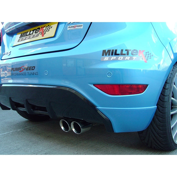 Milltek Cat-back Ford Fiesta MK7 1.6-litre Duratec Ti-VCT AND Zetec S