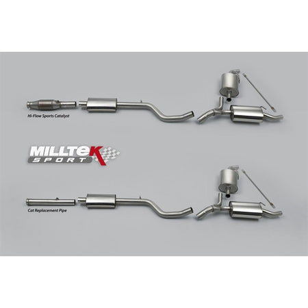 Milltek Cat-back Renault Clio 200 (inc. Cup)