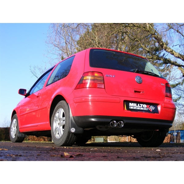 Milltek Cat-back Volkswagen Golf Mk4 1.9 TDI PD and non-PD