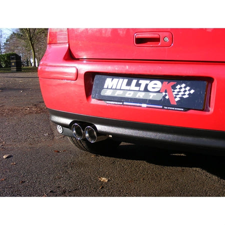 Milltek Cat-back Volkswagen Golf Mk4 1.9 TDI PD and non-PD