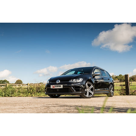 Scorpion Resonated Cat-Back System - VW MK7 Golf Estate R (Pre Facelift) - OE Fitment