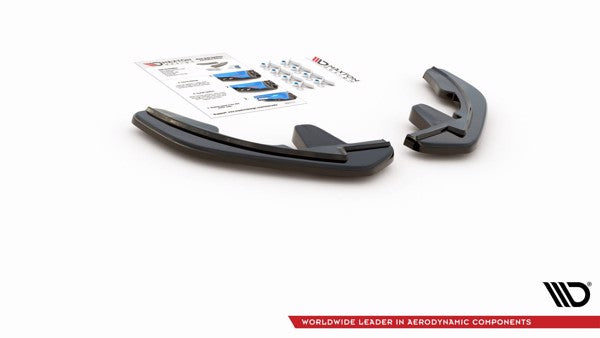Maxton Rear Side Splitters Renault Megane Mk.4 Gt-Line - Gloss Black