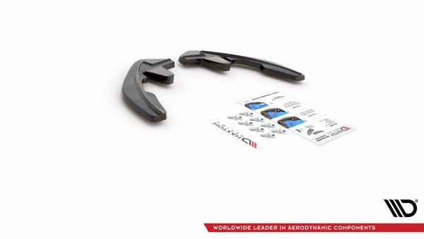 Maxton Rear Side Splitters Renault Megane Mk.4 Gt-Line - Gloss Black
