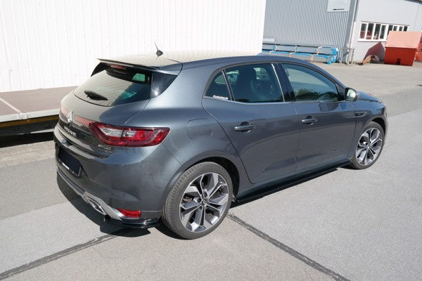 Maxton Rear Side Splitters Renault Megane Mk.4 Gt-Line - Gloss Black