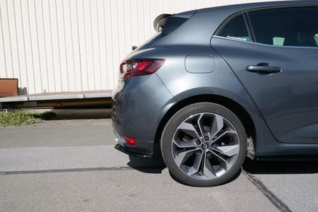 Maxton Rear Side Splitters Renault Megane Mk.4 Gt-Line - Gloss Black