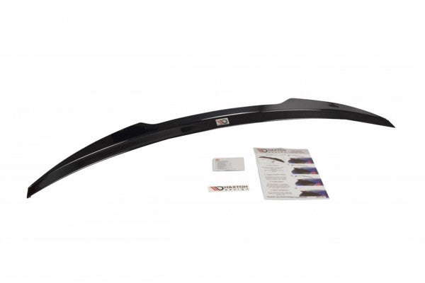 Maxton Spoiler Cap For BMW 3 E92 Mpack - Gloss Black