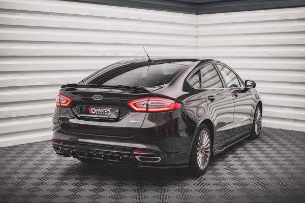 Maxton Rear Side Splitters Ford Mondeo Mk5 - Gloss Black
