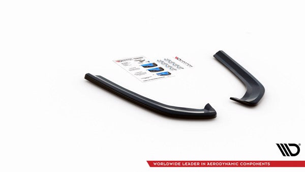 Maxton Rear Side Splitters Ford Mondeo Mk5 - Gloss Black