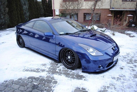 Maxton Side Skirts Diffusers Toyota Celica T23 Ts Preface - Gloss Black