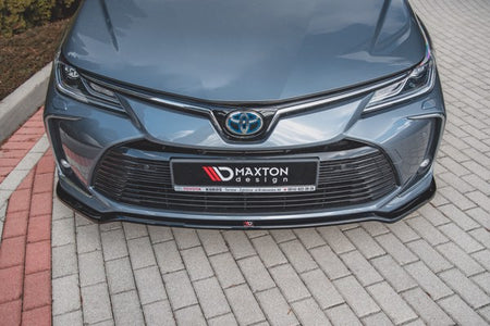 Maxton Front Splitter Toyota Corolla Xii Sedan  - Gloss Black
