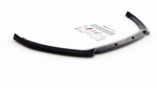 Maxton Front Splitter V.1 Peugeot 2008 Mk2 - Gloss Black