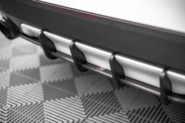 Maxton Street Pro Rear Diffuser BMW X1 M-Pack F48 - Black