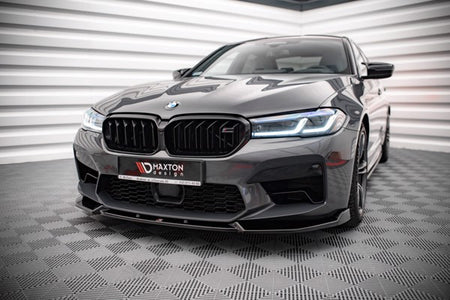 Maxton Front Splitter V.1 BMW M5 F90 Facelift - Gloss Black