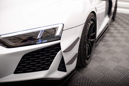 Maxton Front Bumper Wings (Canards) Audi R8 Mk2 Facelift